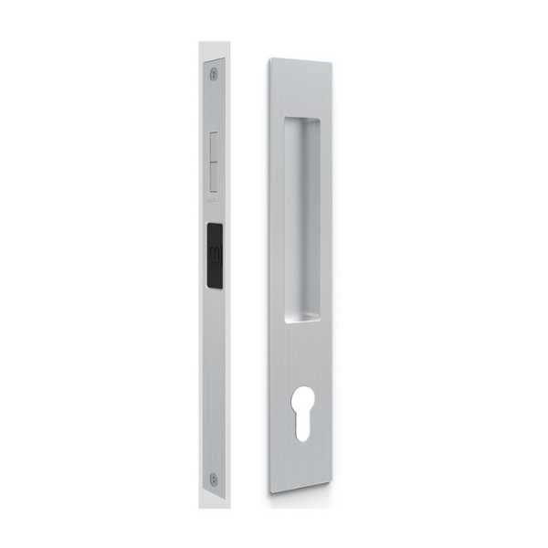 MARDECO 'M' SERIES FLUSH PULL EURO LOCK SET KEY LOCKING FOR TIMBER AND ALUMINUM DOORS - AVAILABLE IN VARIOUS FINISHES