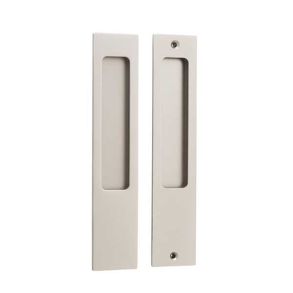 IVER RECTANGULAR FLUSH PULL FOR SLIDING DOORS - AVAILABLE IN VARIOUS FUNCTIONS AND STYLES