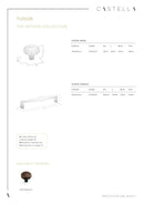 CASTELLA ARTISAN TUDOR HANDLE OLD AMERICA 160MM