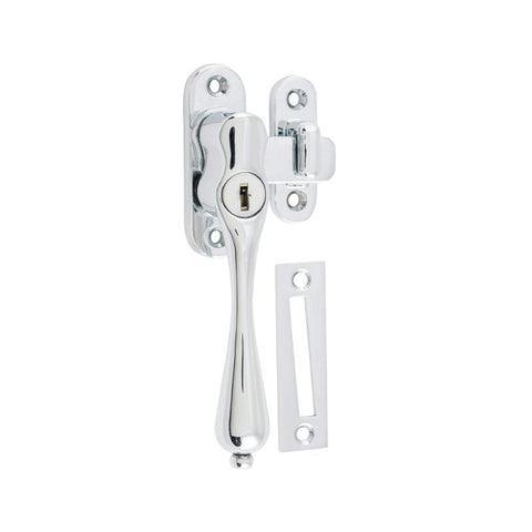 TRADCO LOCKING CASEMENT FASTENER - LEFT HAND