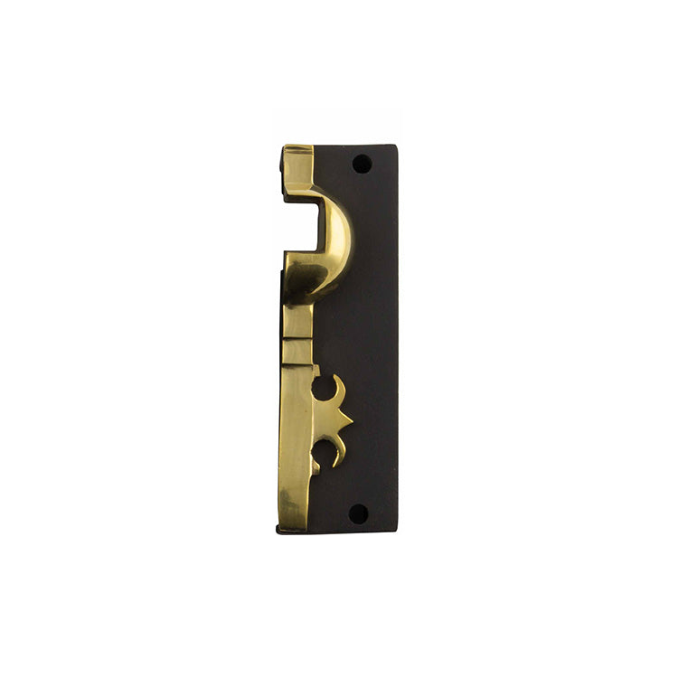 TRADCO CARPENTERS LOCK SPARE KEEPER MATT BLACK LEFT HAND 128X38MM