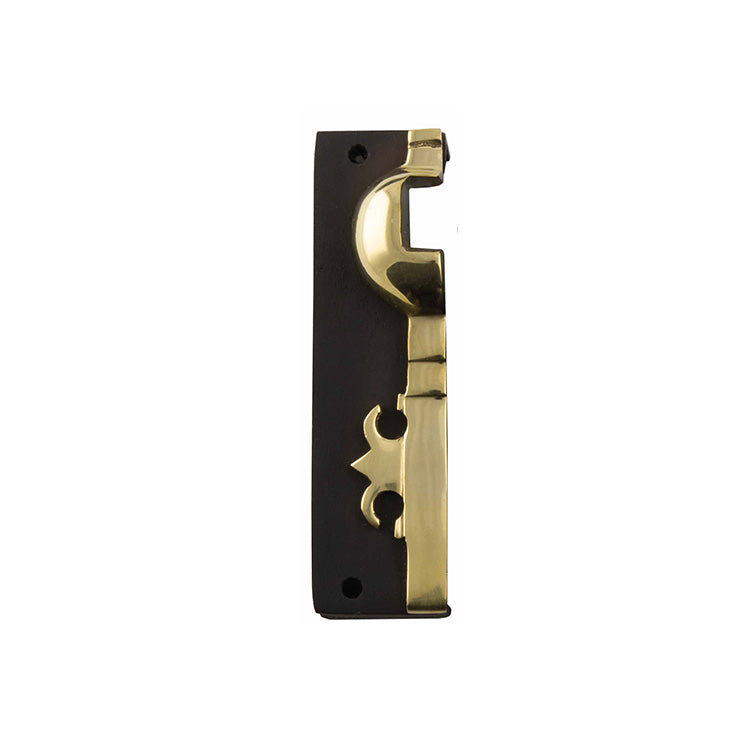 TRADCO RIM LOCK SPARE BOX KEEPERS ANTIQUE FINISH RIGHT HAND 120X32MM
