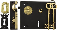 Tradco Carpenters Lock Matt Black Right Hand 150x120mm