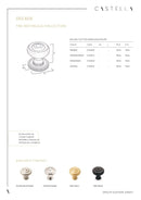 CASTELLA DECADE CABINET CUP PULL HANDLE