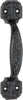 TRADCO DOOR PULL HANDLE H170xW38xP32mm