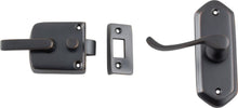 Tradco Screen Door Latch Left Hand | Polished Brass