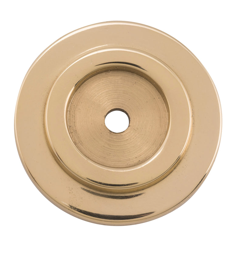 TRADCO DOMED CUPBOARD KNOB BACKPLATE