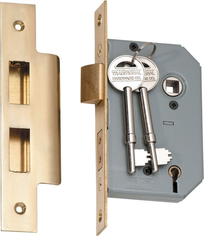 TRADCO 5 LEVER MORTICE LOCK BACKSET 46MM