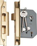 TRADCO REBATED 5 LEVER MORTICE LOCK BACKSET 57MM