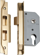 TRADCO REBATED EURO MORTICE LOCK BACKSET 46MM