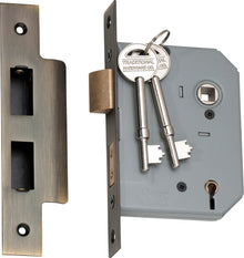Tradco Rebated 5 Lever Mortice Lock – 46mm Backset