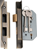 TRADCO REBATED 5 LEVER MORTICE LOCK BACKSET 46MM