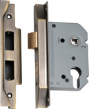 TRADCO REBATED EURO MORTICE LOCK BACKSET 57MM