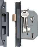 TRADCO REBATED 5 LEVER MORTICE LOCK BACKSET 57MM