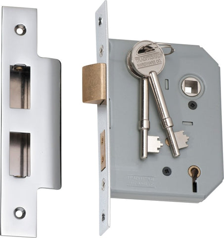 TRADCO 5 LEVER MORTICE LOCK BACKSET 57MM