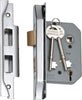 TRADCO REBATED 5 LEVER MORTICE LOCK BACKSET 57MM