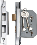 TRADCO REBATED 5 LEVER MORTICE LOCK BACKSET 57MM
