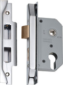TRADCO REBATED EURO MORTICE LOCK BACKSET 46MM