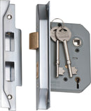 TRADCO REBATED 5 LEVER MORTICE LOCK BACKSET 57MM