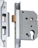TRADCO REBATED EURO MORTICE LOCK BACKSET 57MM