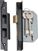 TRADCO REBATED 5 LEVER MORTICE LOCK BACKSET 46MM