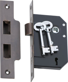 Tradco 3 Lever Mortice Lock – 44mm Backset