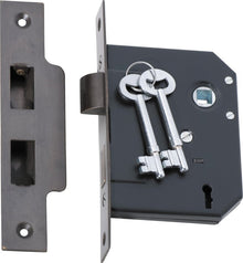 Tradco 3 Lever Mortice Lock 57mm Backset | 6 Finishes Available