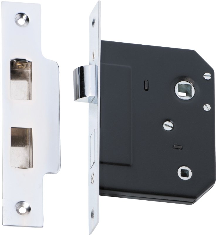 TRADCO PRIVACY MORTICE LOCK BACKSET 44MM