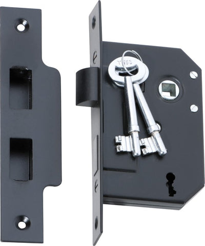 TRADCO 3 LEVER MORTICE LOCK BACKSET 44MM