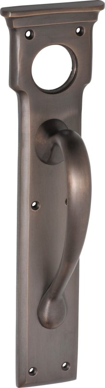 Tradco Pull Handle Cylinder Hole H255xW70xP57mm