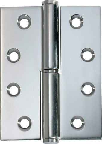 TRADCO LIFT OFF HINGE LEFT HAND 100X75MM