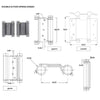 HFH 150mm Double Action Spring Door Hinge - primehardware