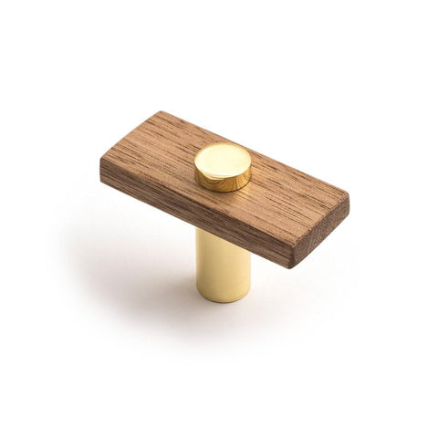 CASTELLA MADERA TIMBER KNOB 50MM