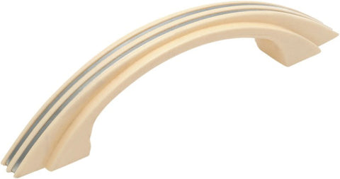 Tradco Deco Pull Handle Ivory Plastic 130x20mm