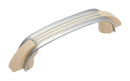 Tradco Deco Pull Handle Ivory Plastic 130x20mm