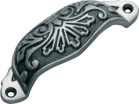Tradco Ornate Cupped Drawer Pull