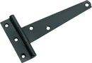 Tradco Tee Hinge SI Matt Black H68xL100xW22mm