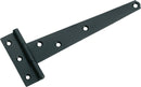 Tradco Tee Hinge SI Matt Black H72xL150xW24mm