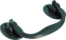 TRADCO TRUNK HANDLE 120X68MM MATT BLACK