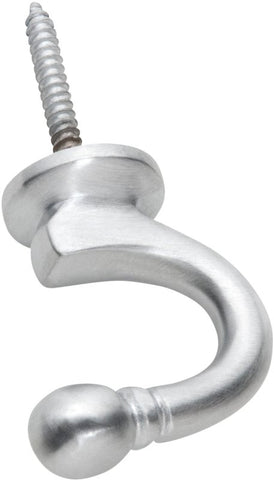 TRADCO CURTAIN TIE BACK HOOK STANDARD