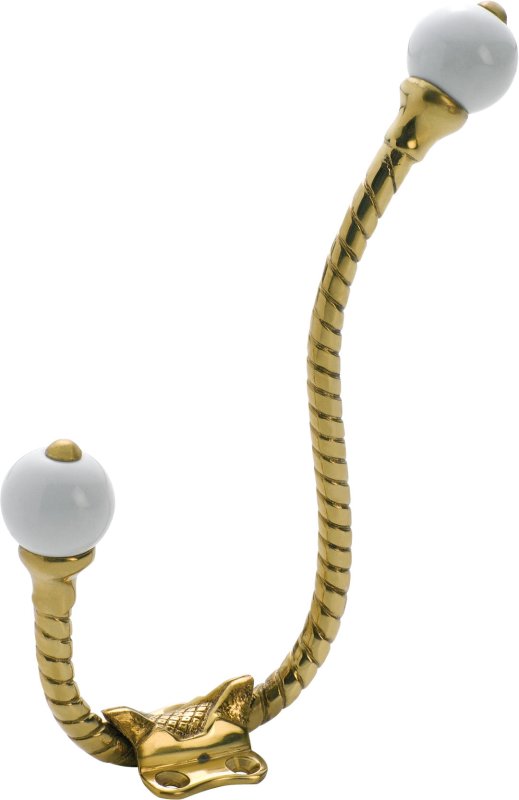 TRADCO PORCELAIN TIP ROPE HAT & COAT HOOKS