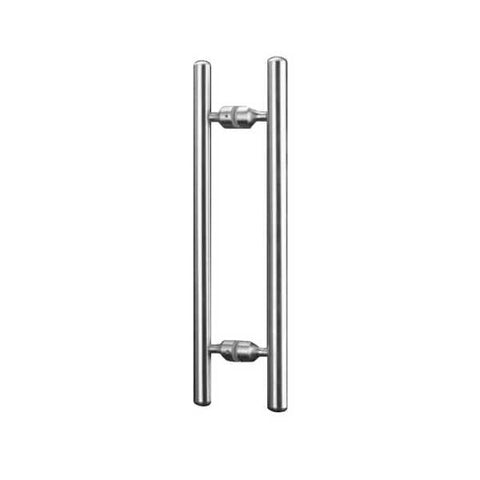 AUSTYLE ENTRANCE ROUND DOOR PULL HANDLE BACK TO BACK - AVAILABLE IN VARIOUS SIZES AND FINISHES - primehardware