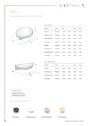 Castella Statement Gyre Semi-Circle Cabinet Pull Handle 