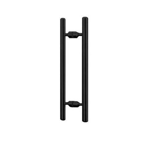 AUSTYLE ENTRANCE ROUND DOOR PULL HANDLE BACK TO BACK - AVAILABLE IN VARIOUS SIZES AND FINISHES - primehardware