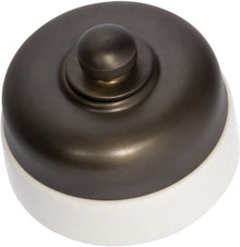 Tradco Ivory Base Porcelain Dimmers and Fan Controllers