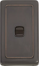 TRADCO SWITCH ROCKER 1 GANG 72X115MM