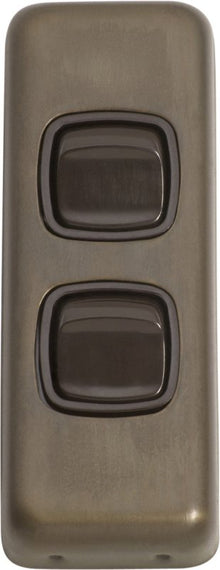 Tradco Switch Rocker 2 Gang 30x82mm