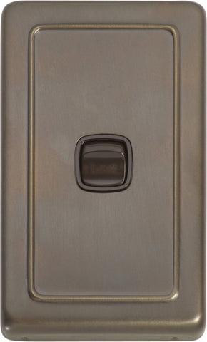 TRADCO SWITCH ROCKER 1 GANG 72X115MM