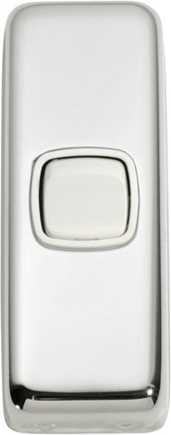 TRADCO SWITCH ROCKER 1 GANG 30X82MM