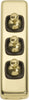Tradco Switch Toggle 3 Gang 30x82mm